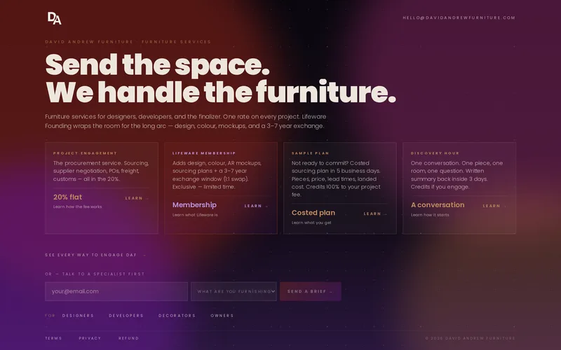 David Andrew Furniture